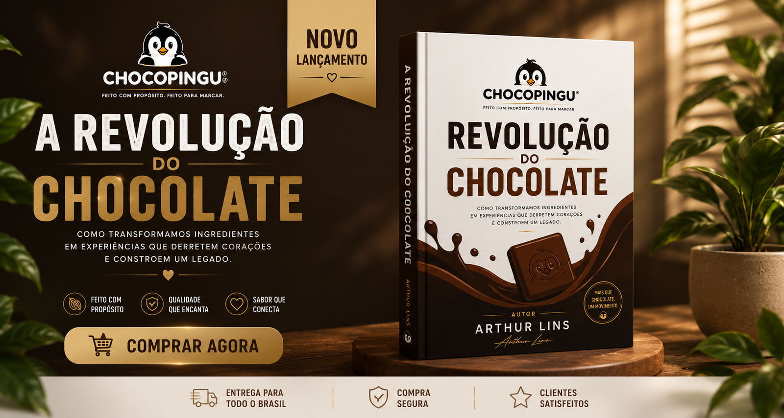 A Revolução do Chocolate — livro Chocopingu