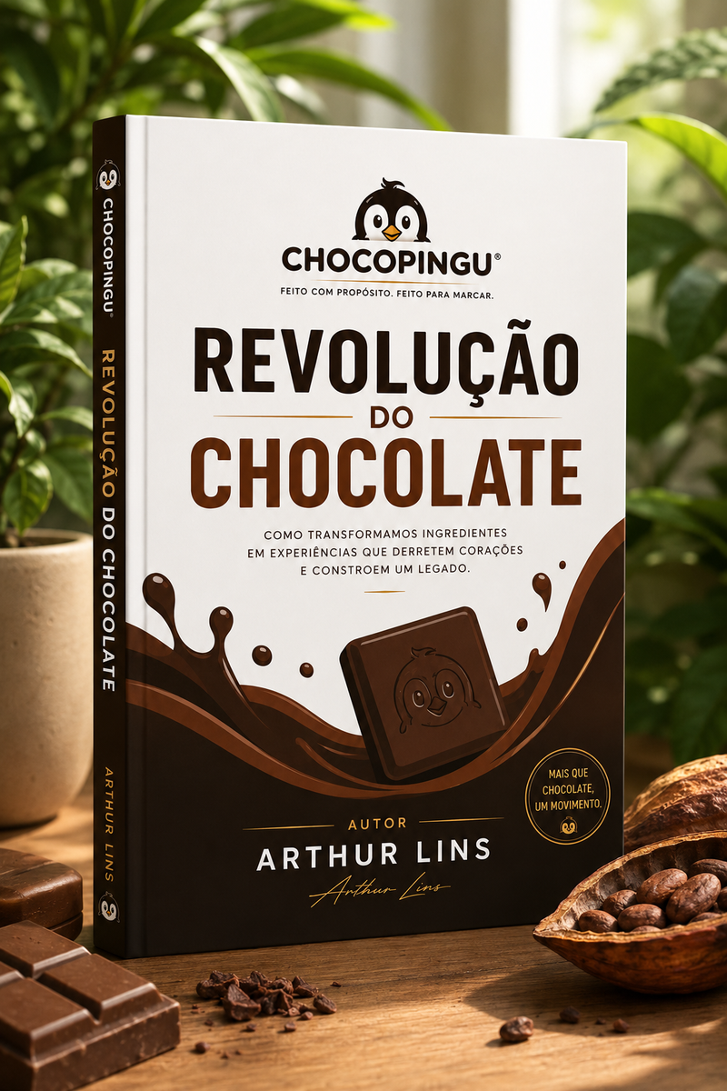 Capa do livro A Revolução do Chocolate